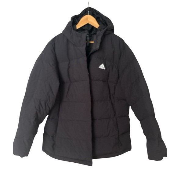 ADIDAS WOMEN’S HELIONIC HOODED DOWN FILLED JACKET Size 2X - Picture 3 of 10